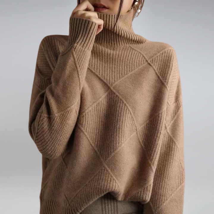 AMALIA - TURTLE NECK SWEATER