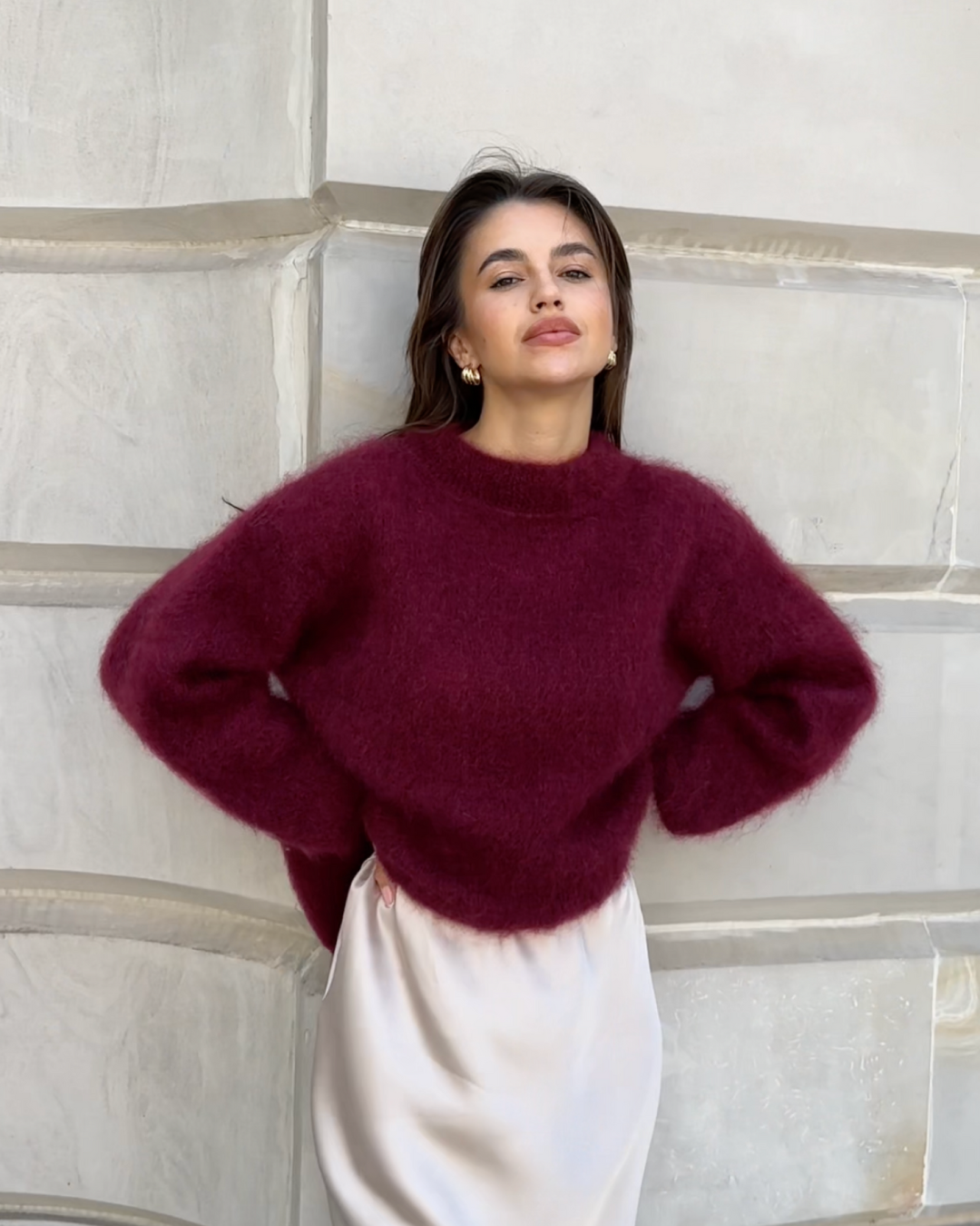 SOPHIE | MOHAIR BLENDED SWEATER