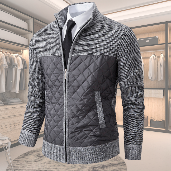 LEANDRO - ELEGANT WOOL JACKET FOR MEN