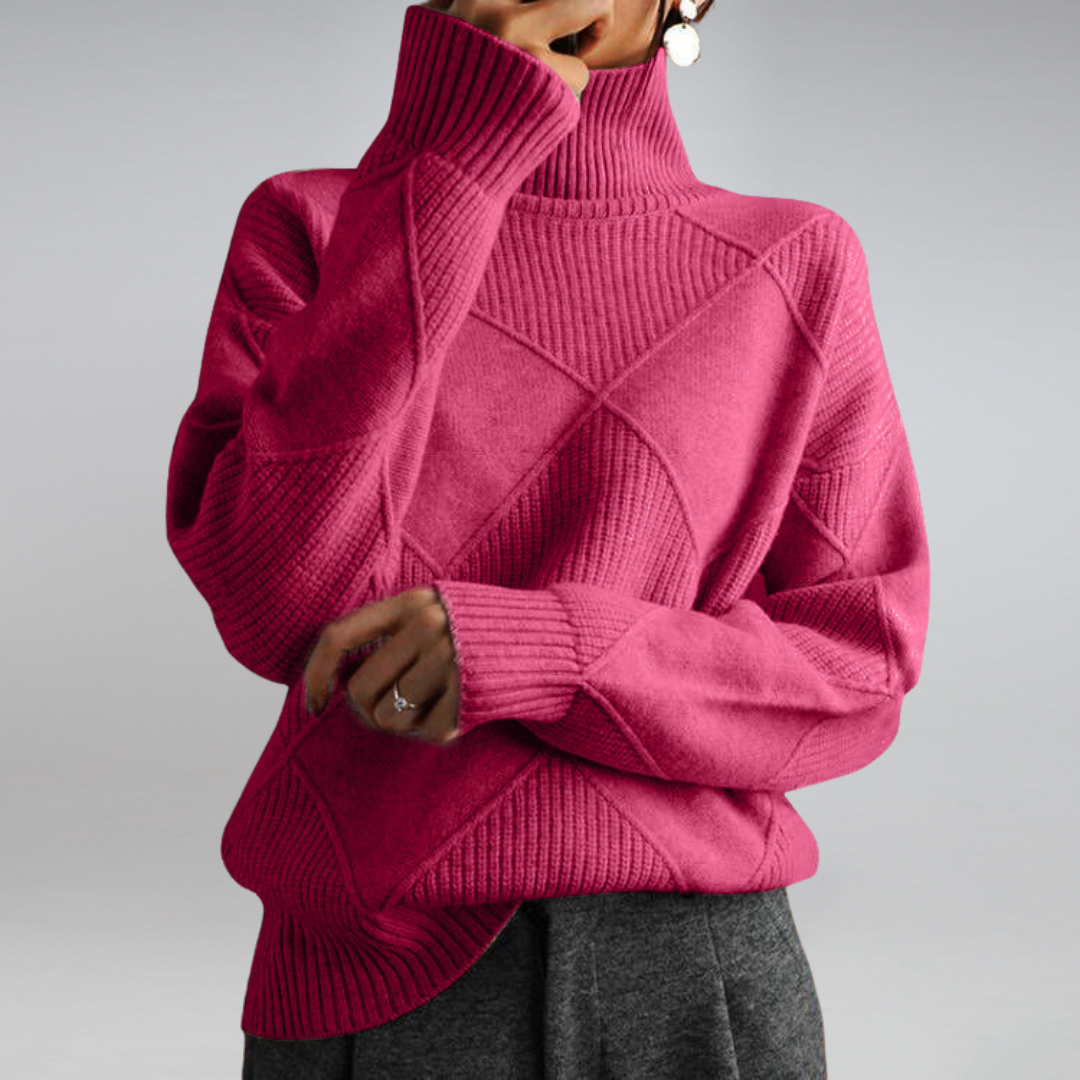 AMALIA - TURTLE NECK SWEATER