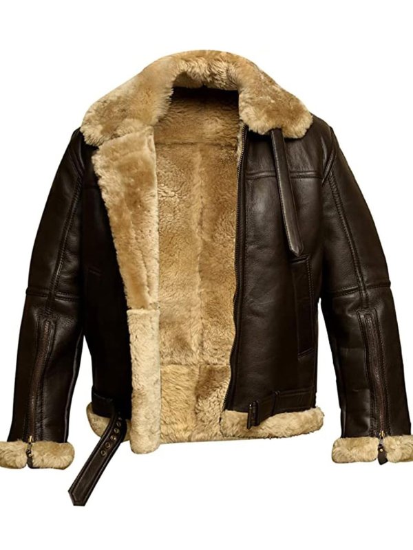 ROCKY - WINTER VEGAN SHEARLING JACKET