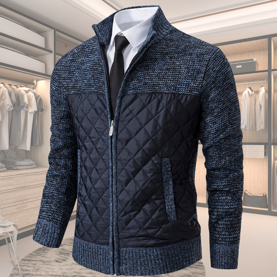 LEANDRO - ELEGANT WOOL JACKET FOR MEN