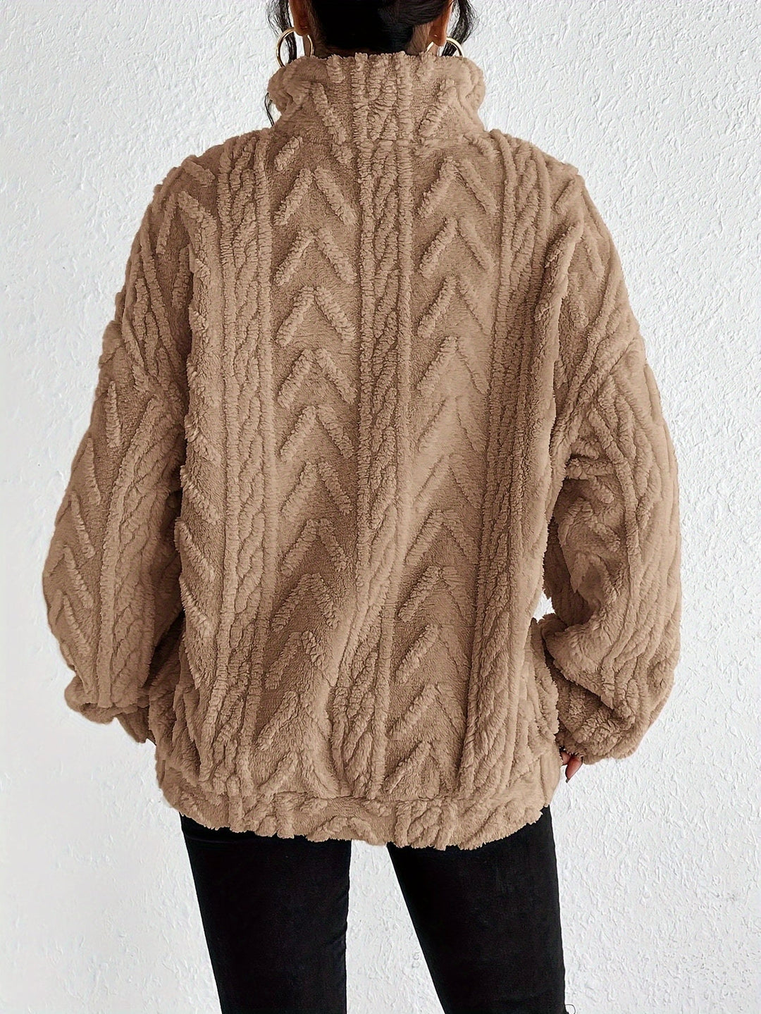 MILLIE - KNIT ZIP UP SWEATER