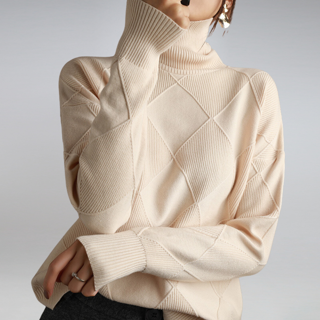 AMALIA - TURTLE NECK SWEATER