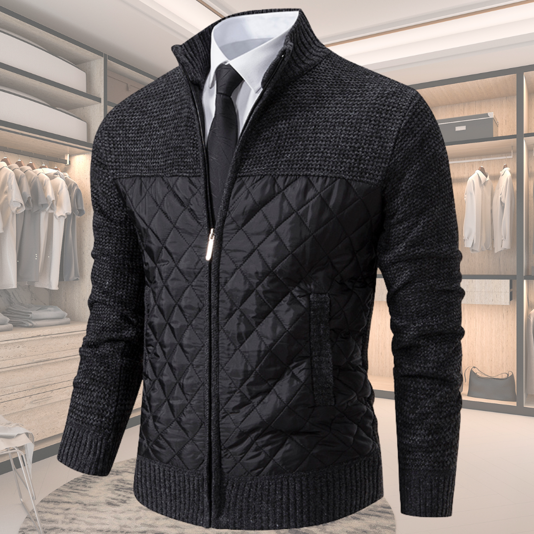 LEANDRO - ELEGANT WOOL JACKET FOR MEN