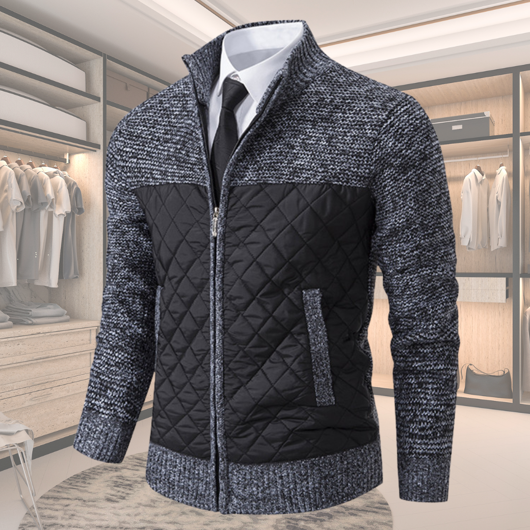 LEANDRO - ELEGANT WOOL JACKET FOR MEN