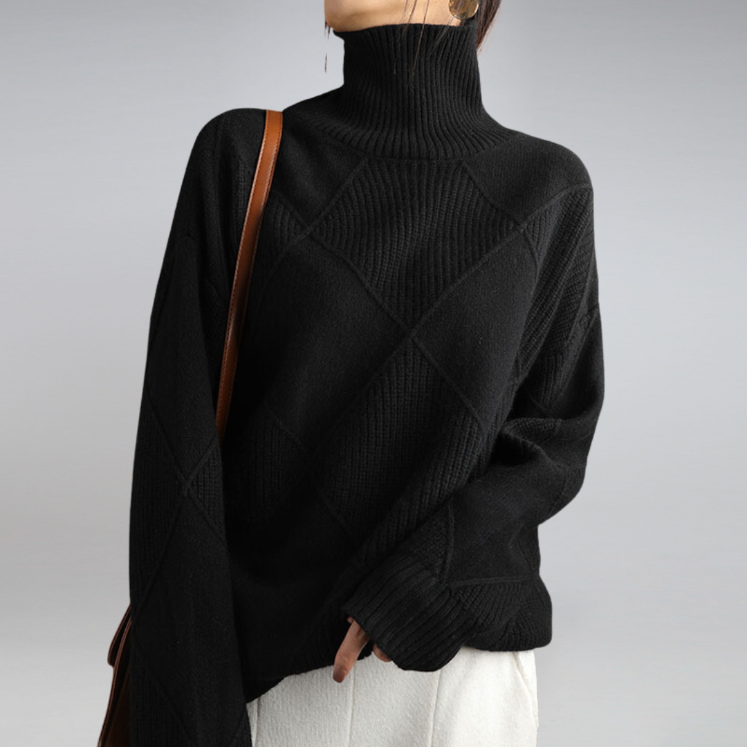 AMALIA - TURTLE NECK SWEATER