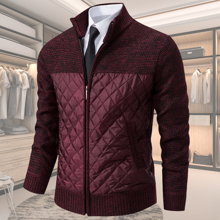 LEANDRO - ELEGANT WOOL JACKET FOR MEN