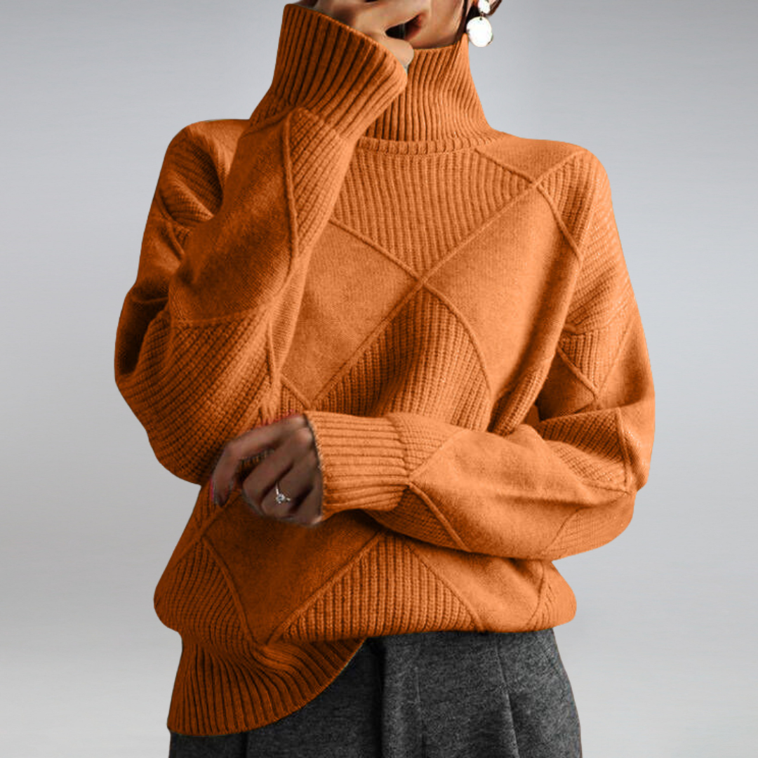 AMALIA - TURTLE NECK SWEATER