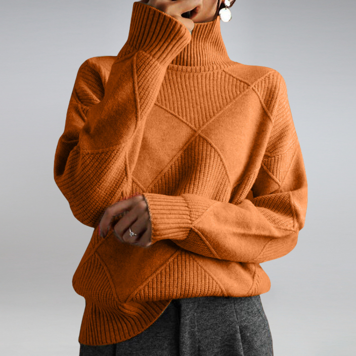 AMALIA - TURTLE NECK SWEATER