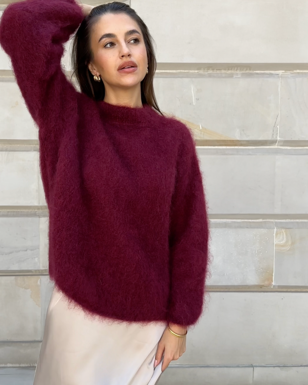 SOPHIE | MOHAIR BLENDED SWEATER