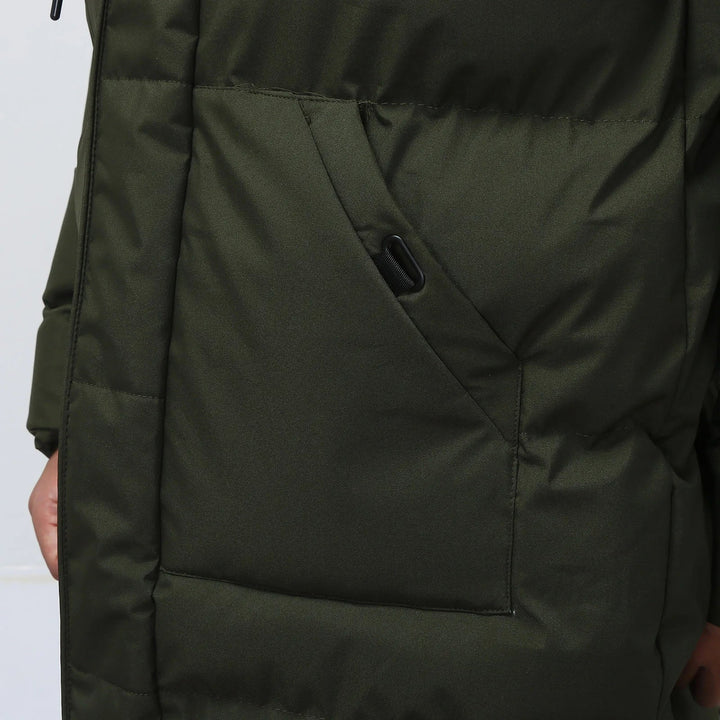 ABRAHAM - LONG PARKA FOR MEN