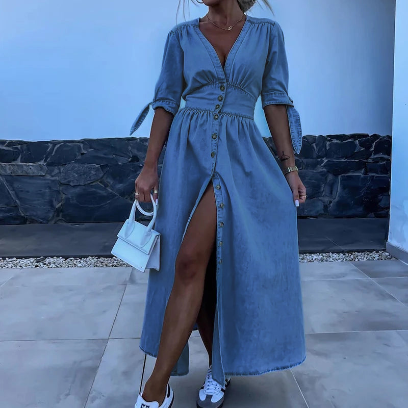 Millie - Denim Dress