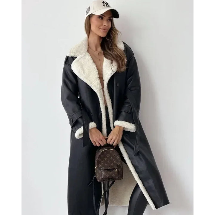 MONROE - SHEARLING WINTER COAT