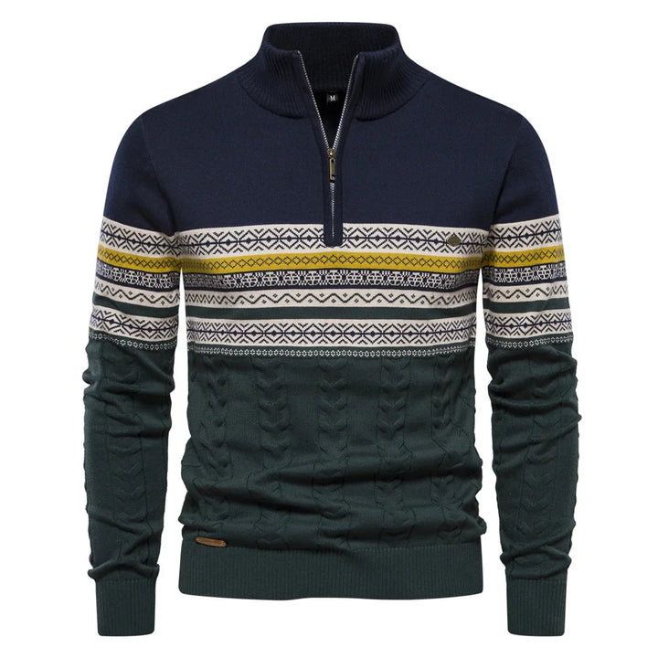 JASPER - ZIP UP PULLOVER