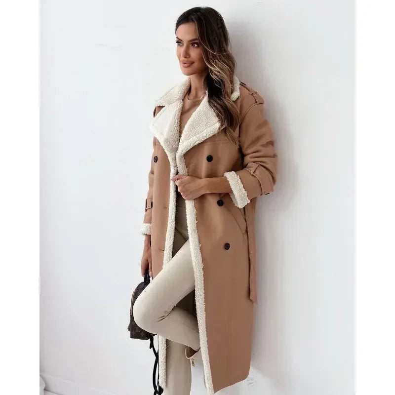 MONROE - SHEARLING WINTER COAT