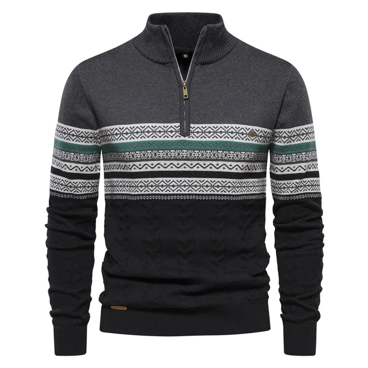 JASPER - ZIP UP PULLOVER