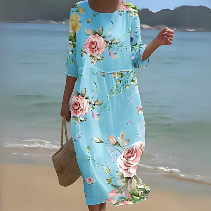 Martha - Elegant Floral Dress