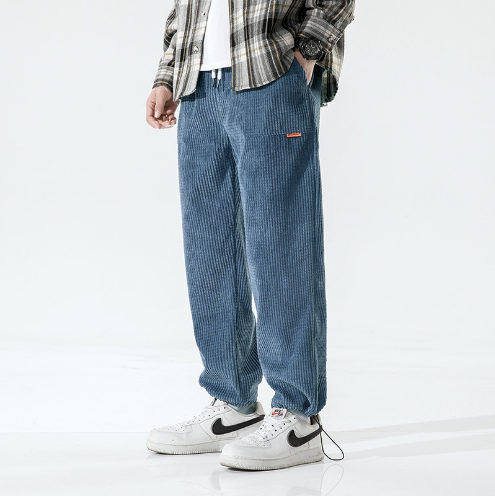 SIMON - OVERSIZED VELVET PANTS