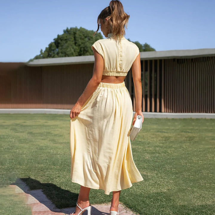 Diana - Pleated dress